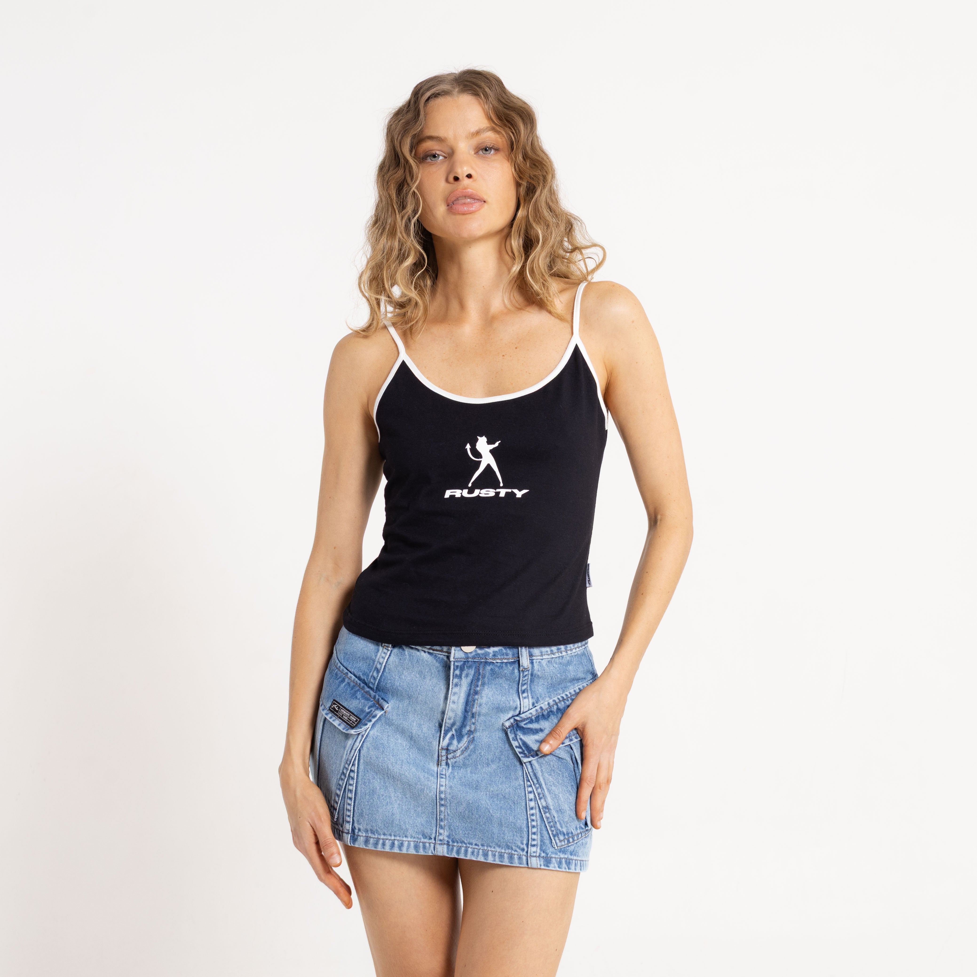 Musculosa Devil Staple Skimmer Black
