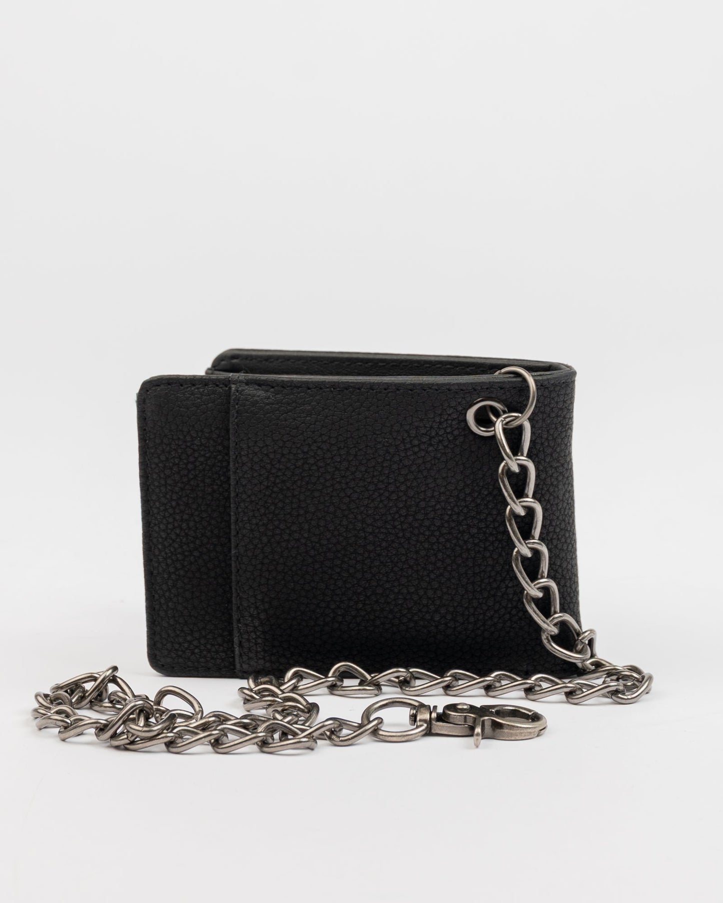 Billetera District Chain Wallet Black