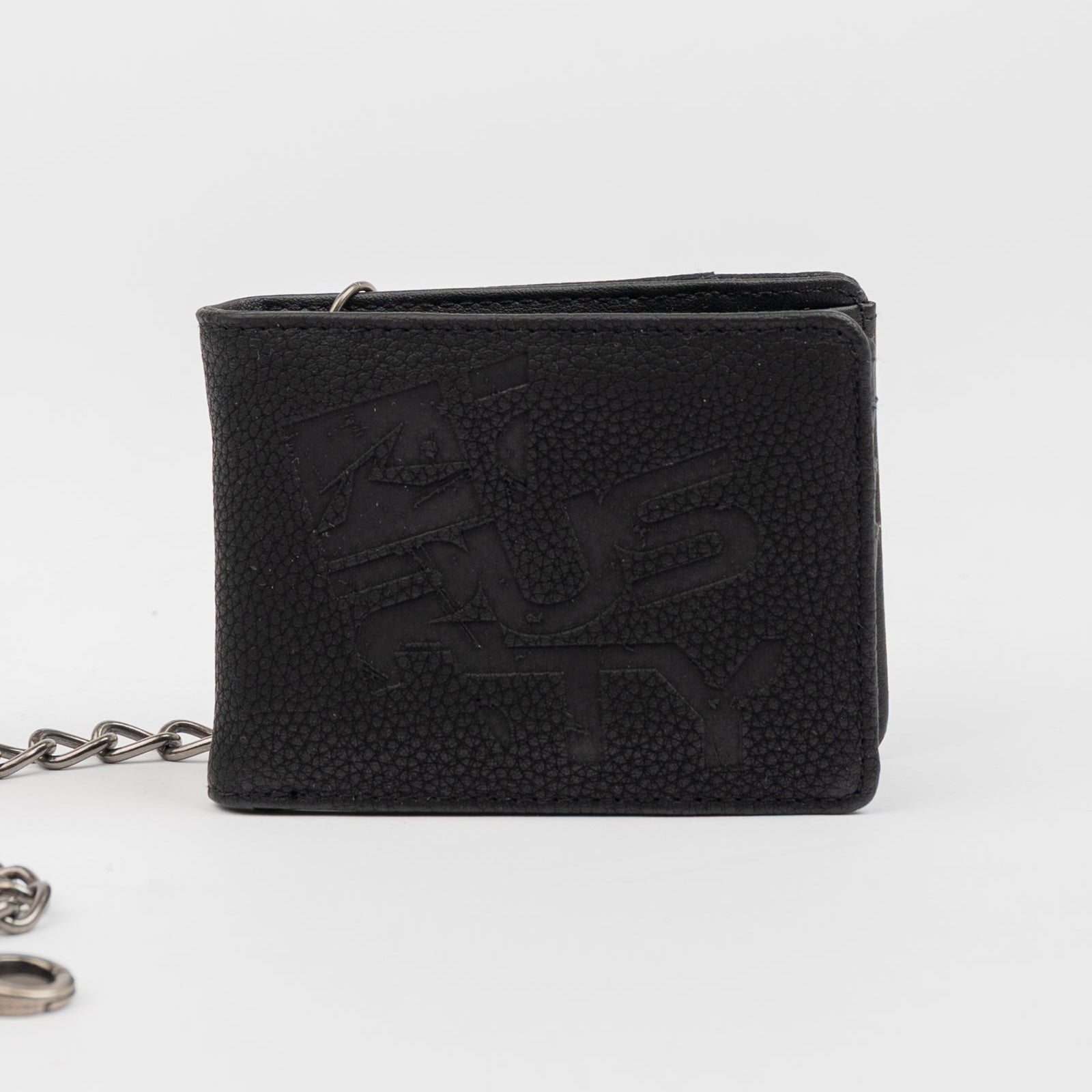 Billetera District Chain Wallet Black