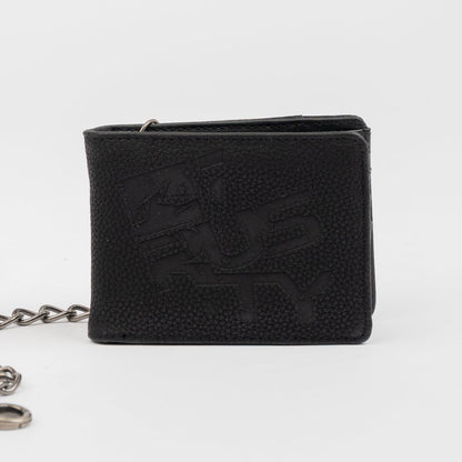 Billetera District Chain Wallet Black
