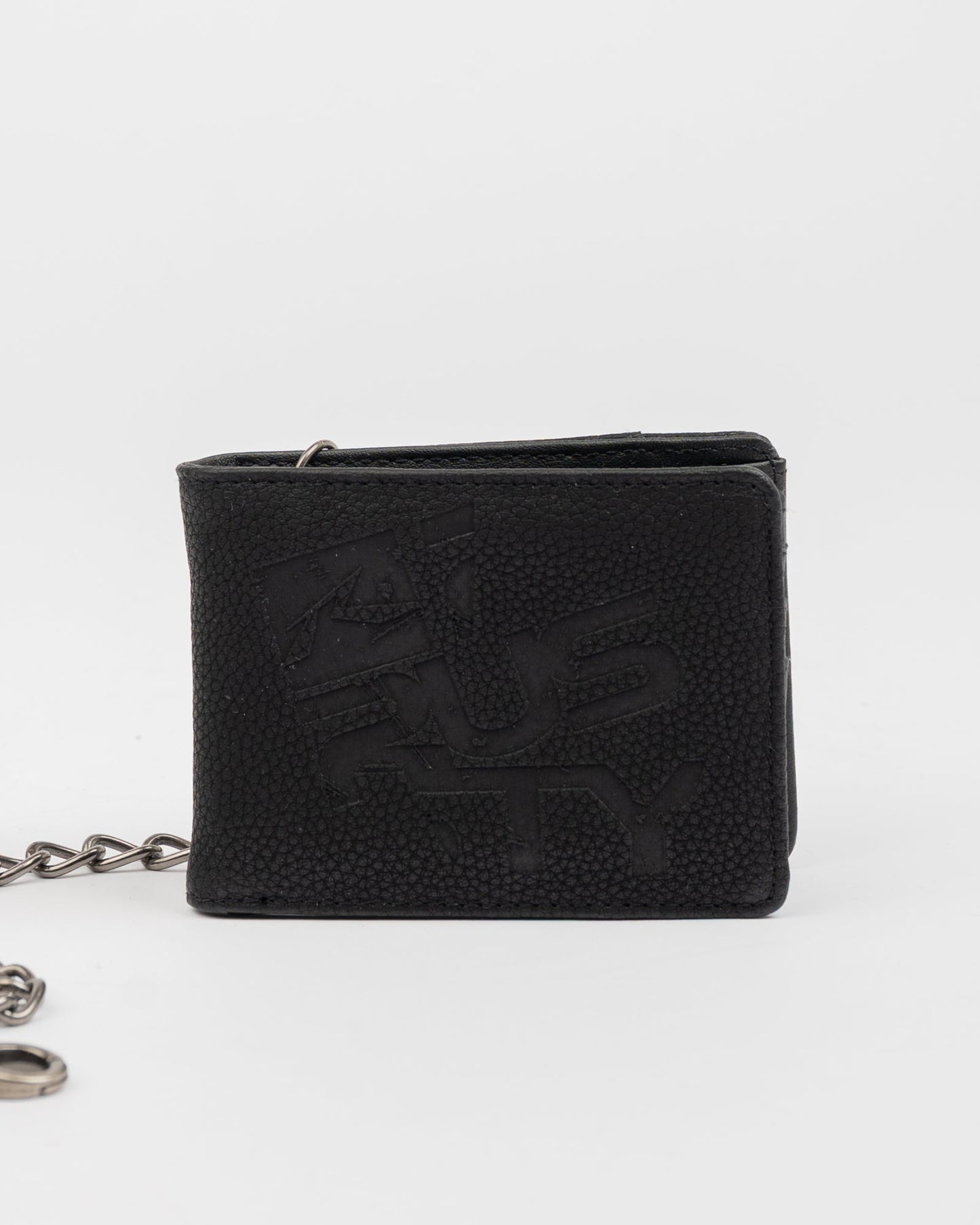 Billetera District Chain Wallet Black
