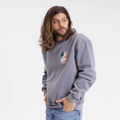 Buzo Double Shooter Grey Marle
