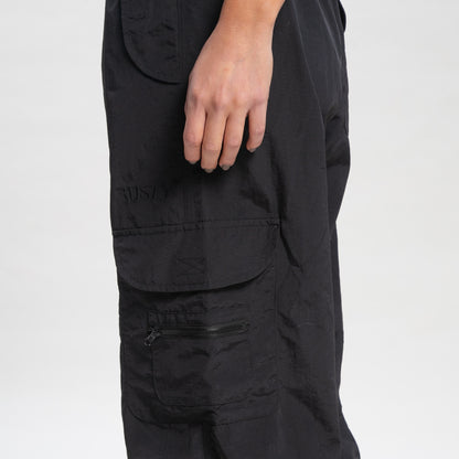 Pantalon Rusty Double Trouble Parachute Pant Ld Black