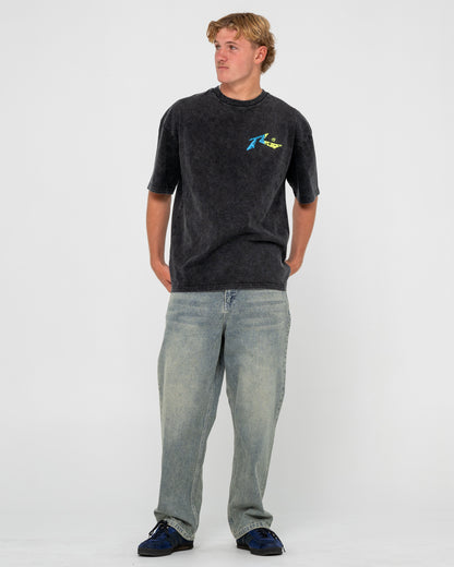 Remera Heritage Process Black
