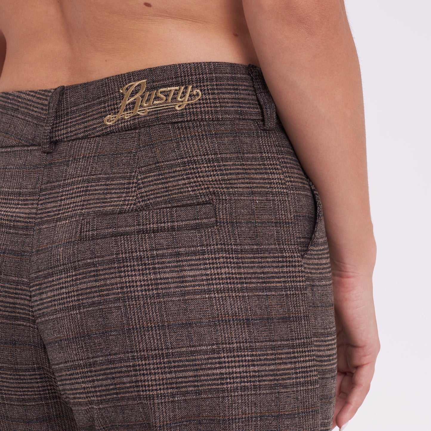 Pantalon Finance Low Rise Suit Chocolate