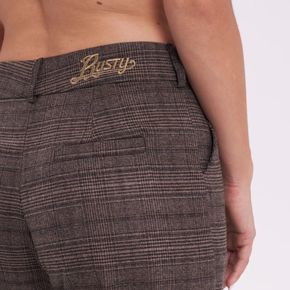 Pantalon Finance Low Rise Suit Chocolate