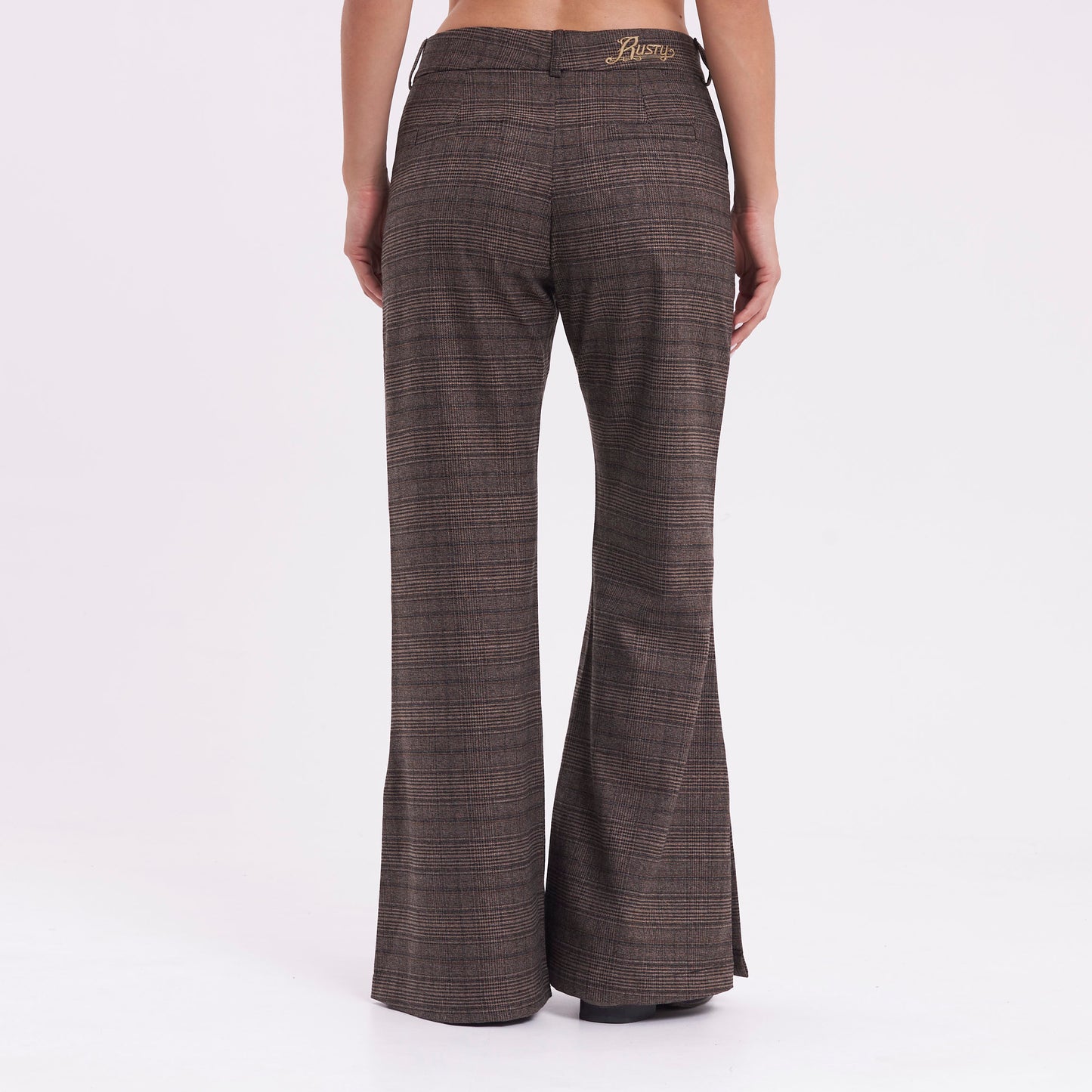 Pantalon Finance Low Rise Suit Chocolate