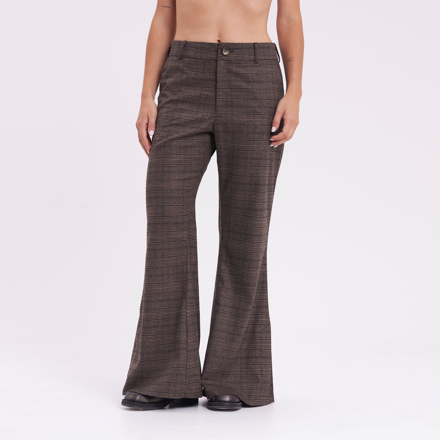 Pantalon Finance Low Rise Suit Chocolate