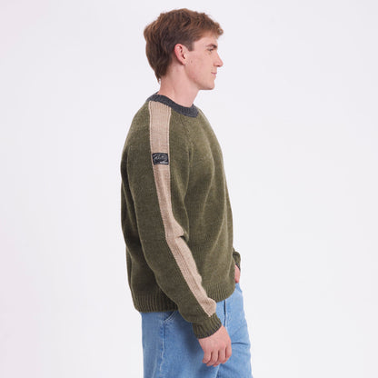 Sweater Fishermans Boxy Shadow Army