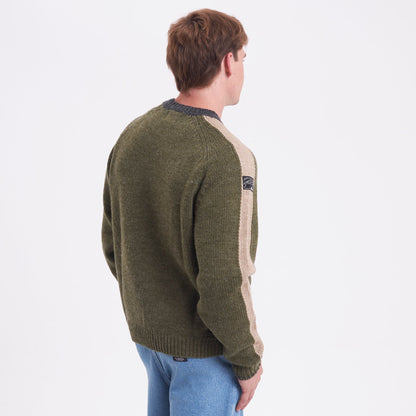 Sweater Fishermans Boxy Shadow Army