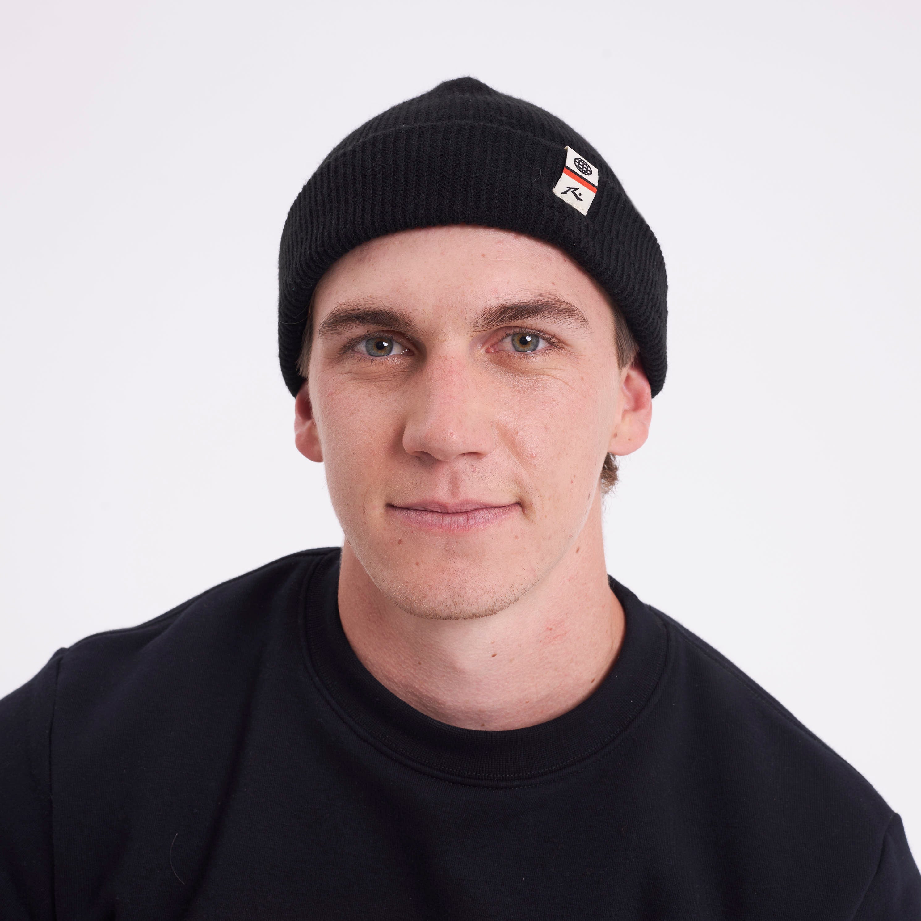Gorro Lana Fisherman Black