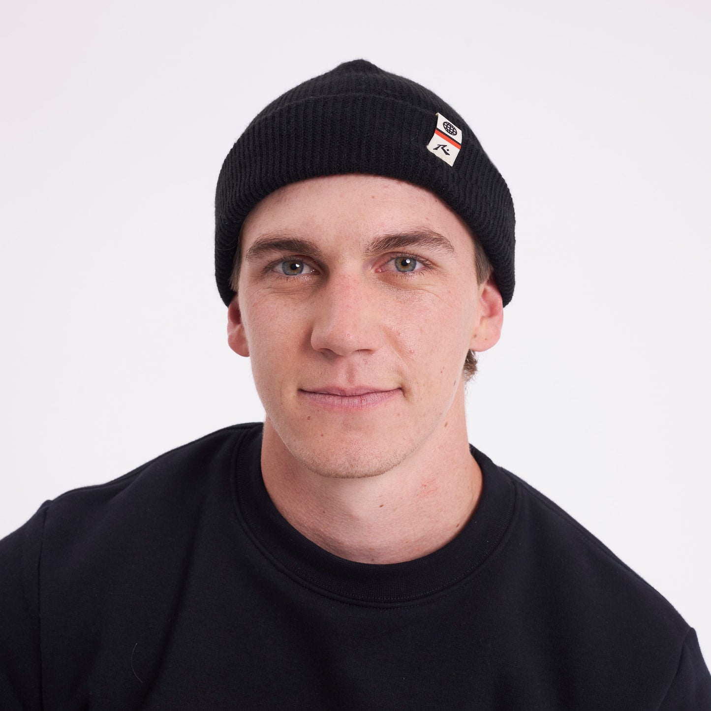 Gorro Lana Fisherman Black