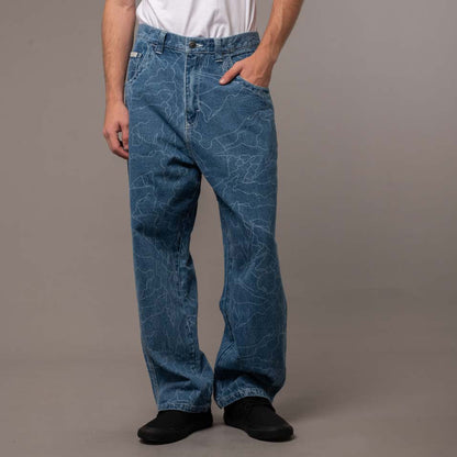 Jean Flip Daddy Laser Tech Middy Blue