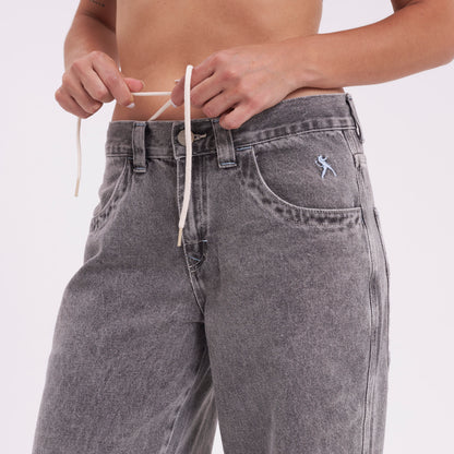 Jean Flip Mommy Tapeless Low Rise Denim London Summer