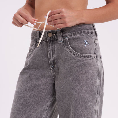 Jean Flip Mommy Tapeless Low Rise Denim London Summer
