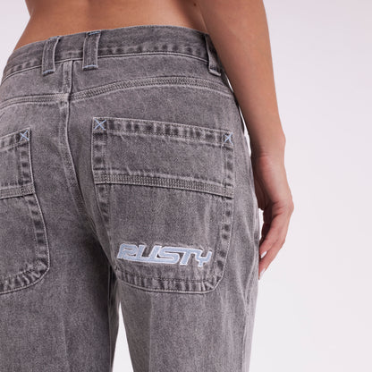 Jean Flip Mommy Tapeless Low Rise Denim London Summer