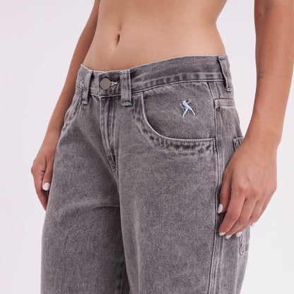 Jean Flip Mommy Tapeless Low Rise Denim London Summer