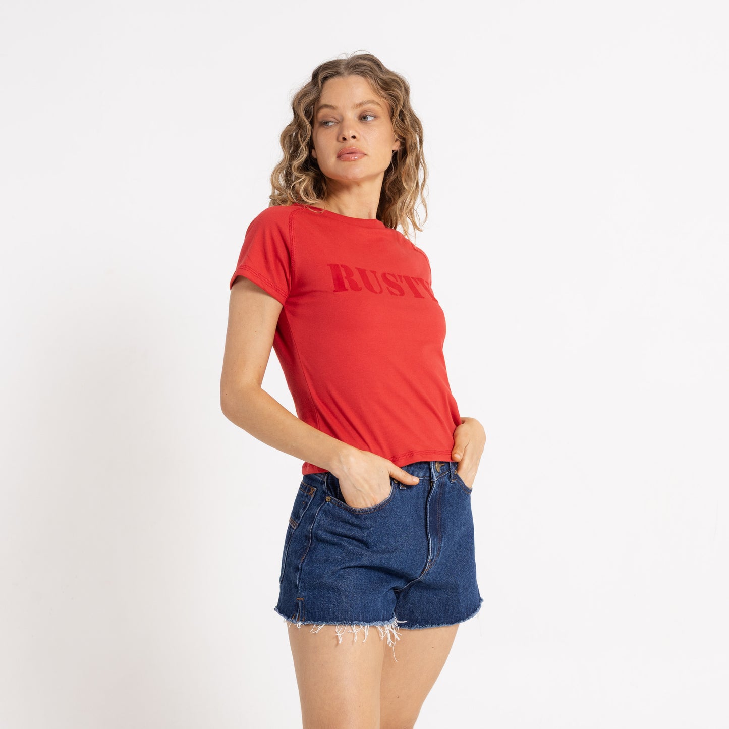 Remera Flocked Up Sleeve Baby Salsa
