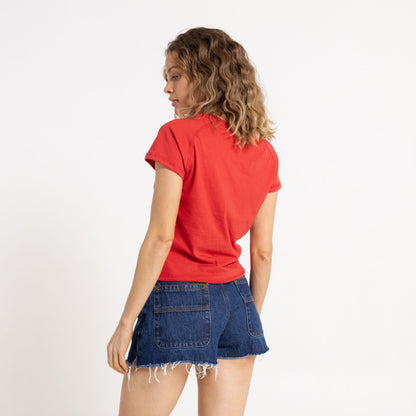 Remera Flocked Up Sleeve Baby Salsa