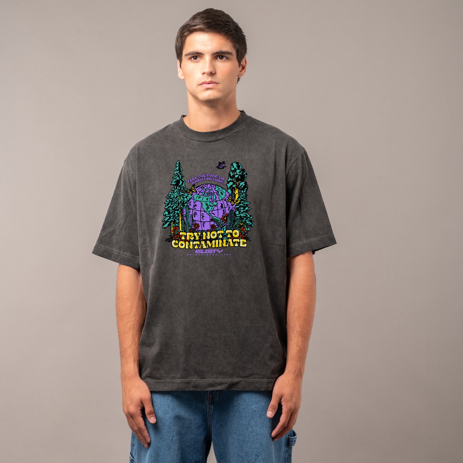 Remera Fosters Process Black