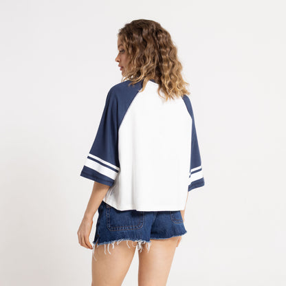Remera Girls Surf 85 Boxy Navy