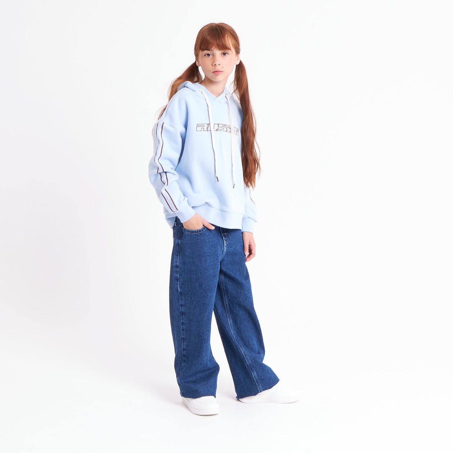 Canguro Girls Team Varsity Girls Retro Blue