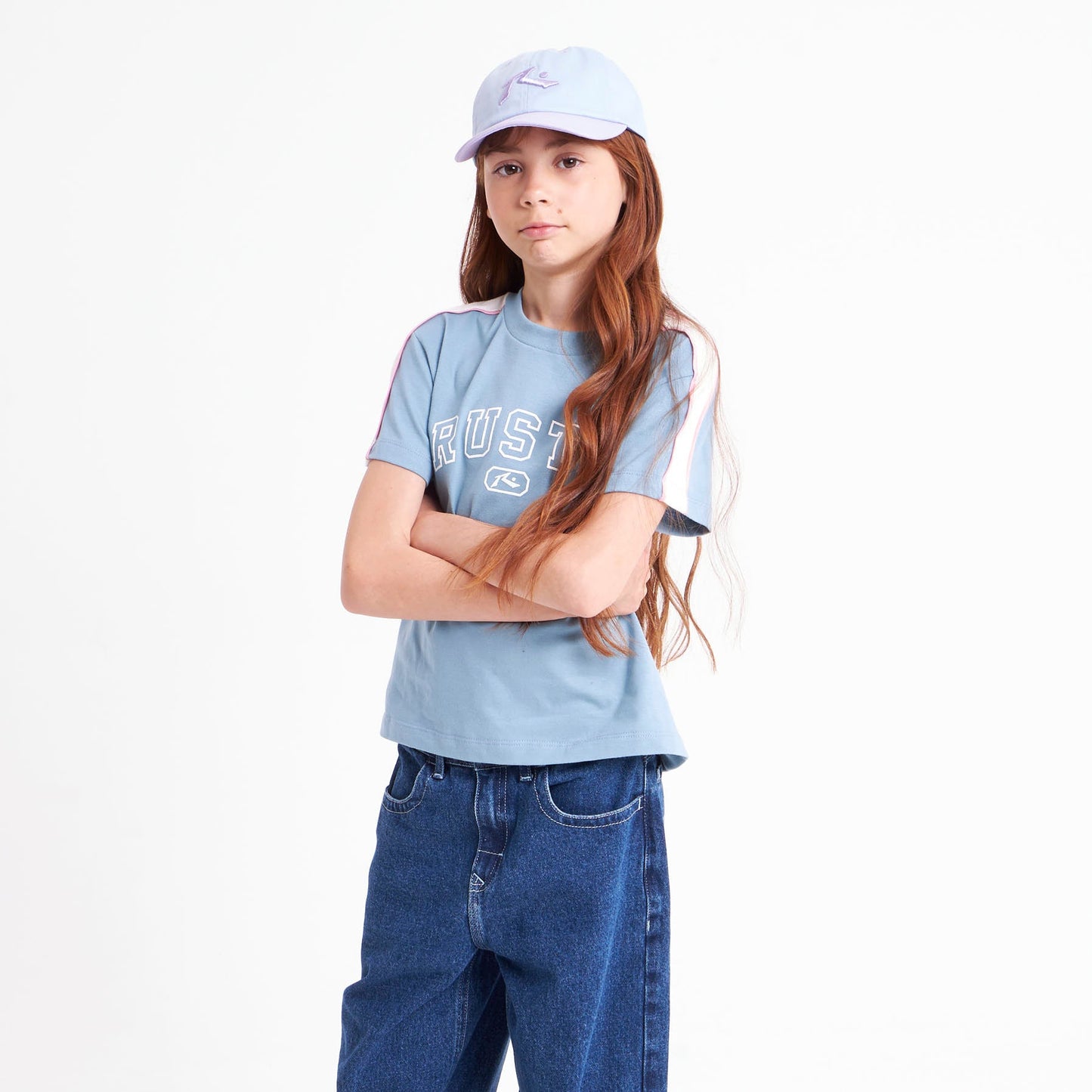 Remera Glacier Team Varsity Standard Girls Glacier Lake