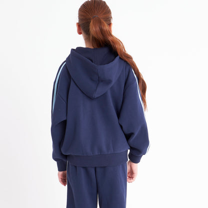 Campera Canguro Girls Team Varsity Navy