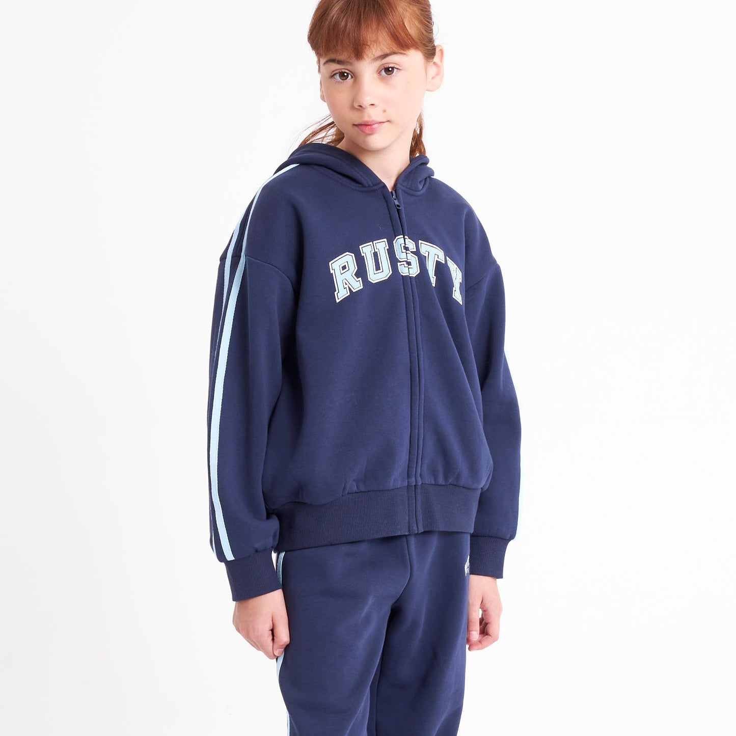 Campera Canguro Girls Team Varsity Navy