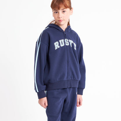 Campera Canguro Girls Team Varsity Navy