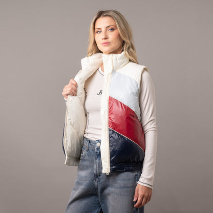 Chaleco Glow Off White