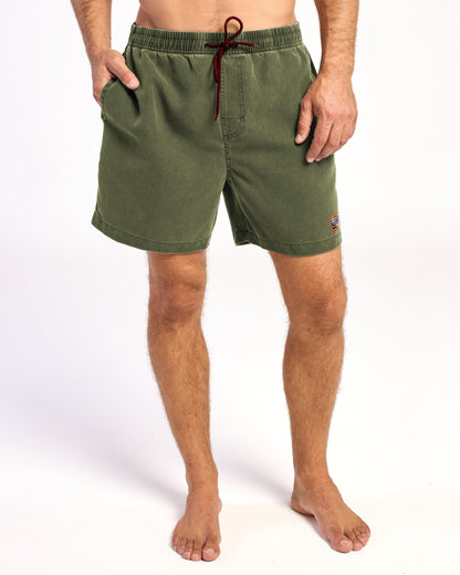 Boardshort Grunge 17`` Process Army