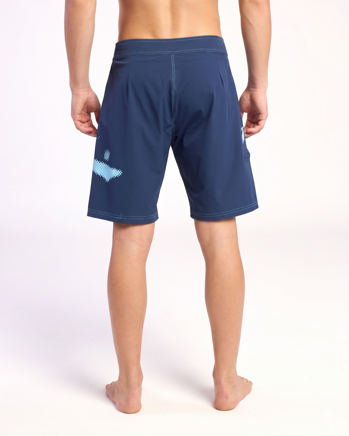 Boardshort Fixed Competition 20´´ Junior Navy Blue