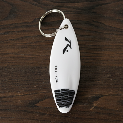 Llavero Surf Bottle Opener Keychain White