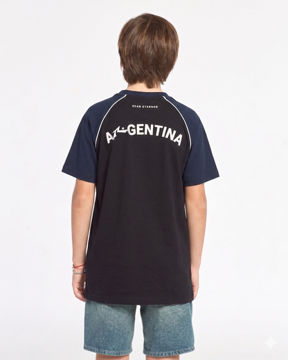 Remera Sean Eternos Junior Negro 2