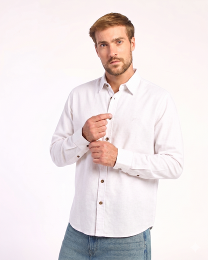 Camisa Overtone Ls 2 Off White