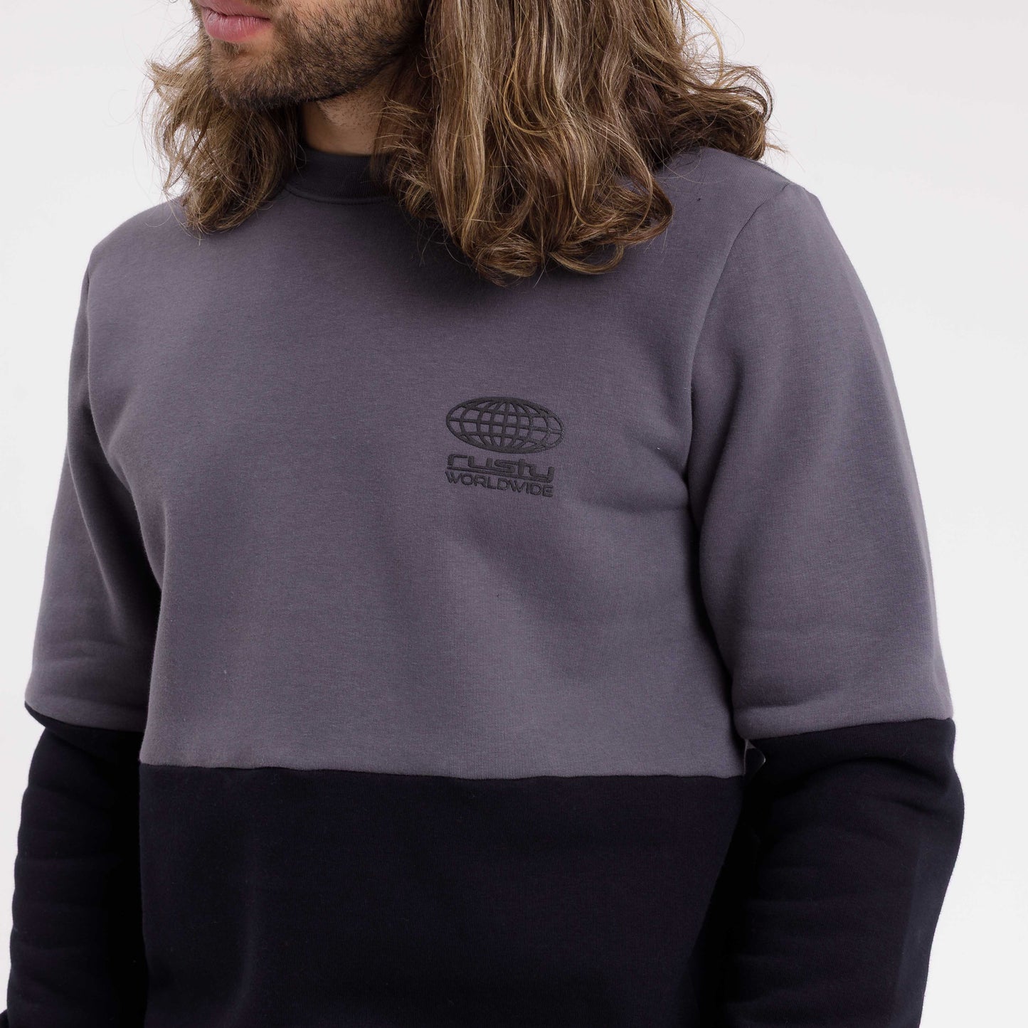 Buzo Halfieng Black/Grey