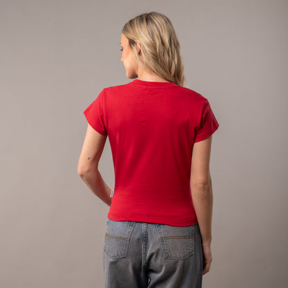 Remera Halftone Skimmer Ld Salsa