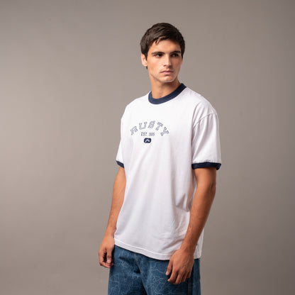 Remera Harvard White