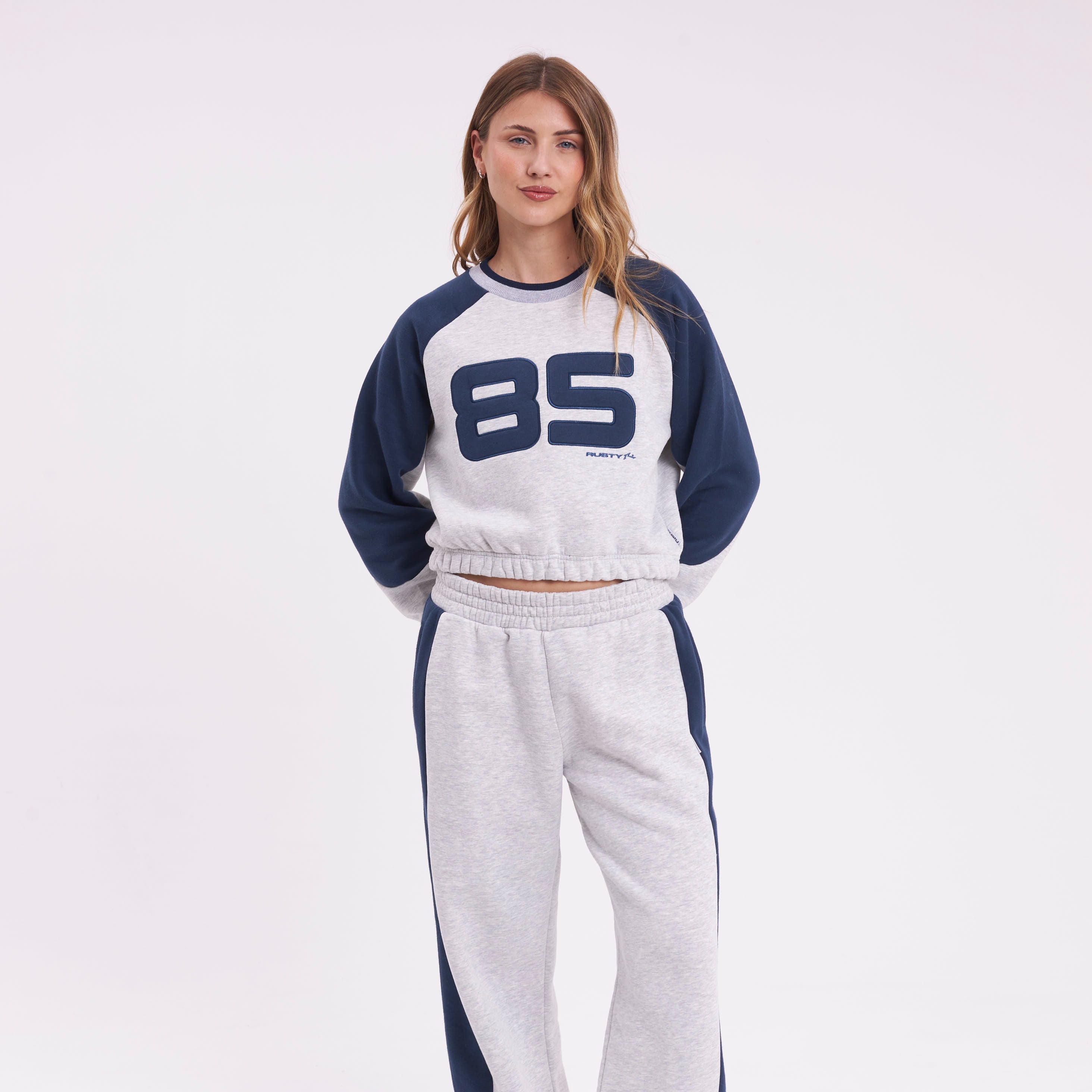 Buzo HarCropped Grey Marle