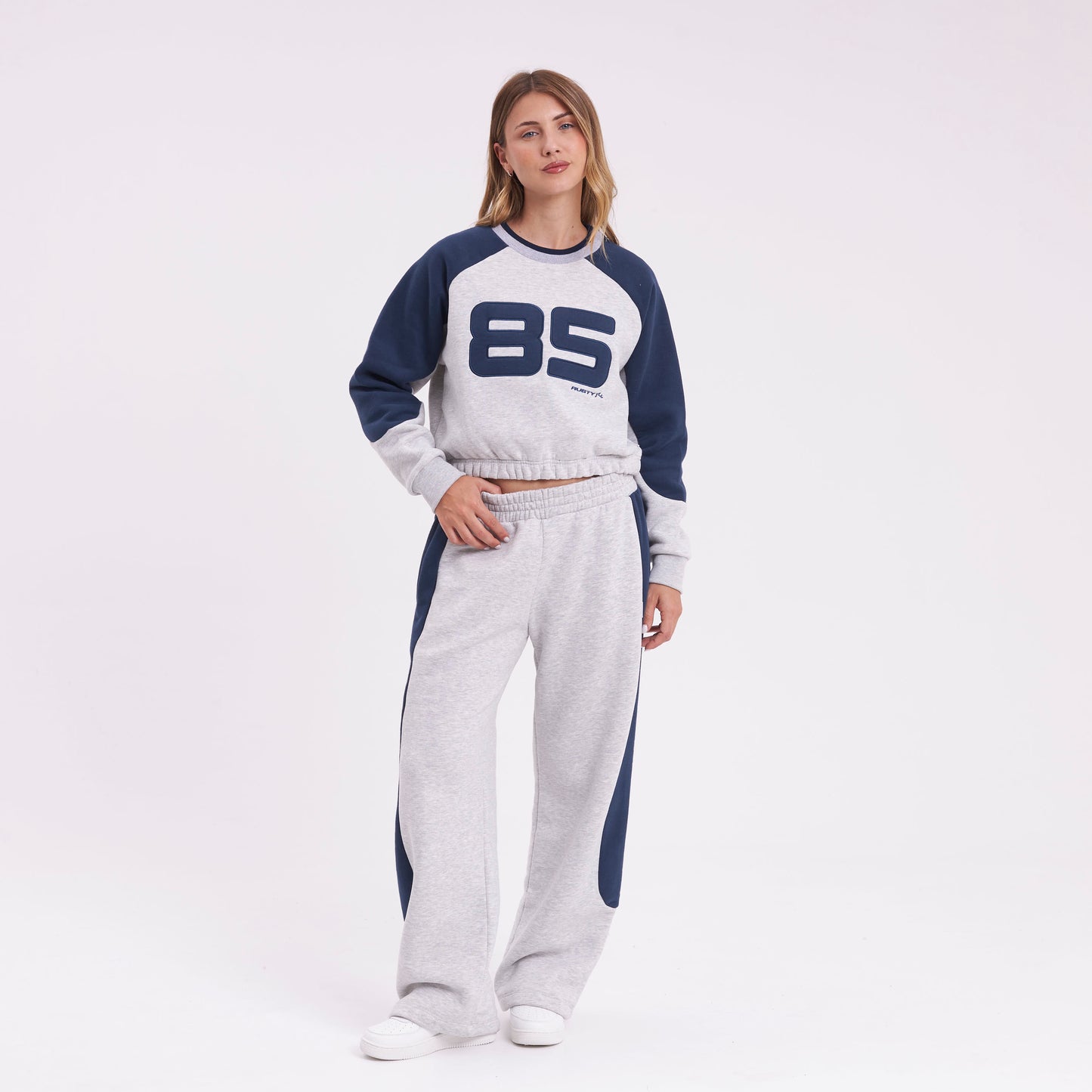 Buzo Harvest Cropped Grey Marle