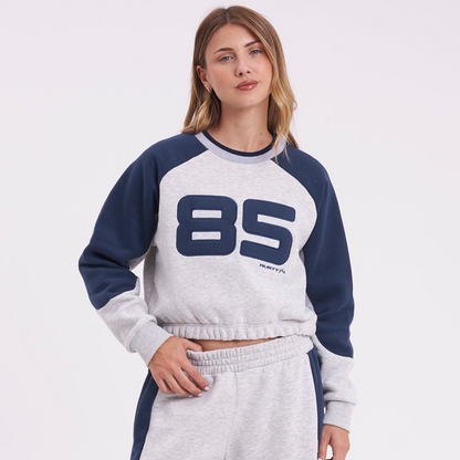 Buzo Harvest Cropped Grey Marle