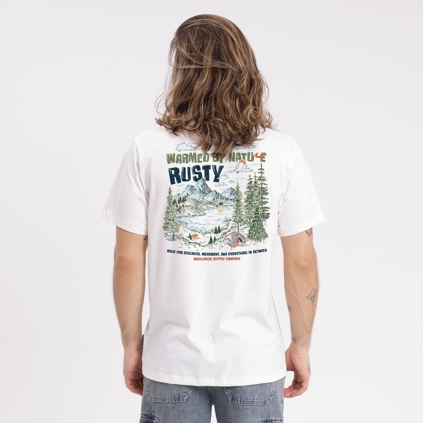 Remera Hawker Off White
