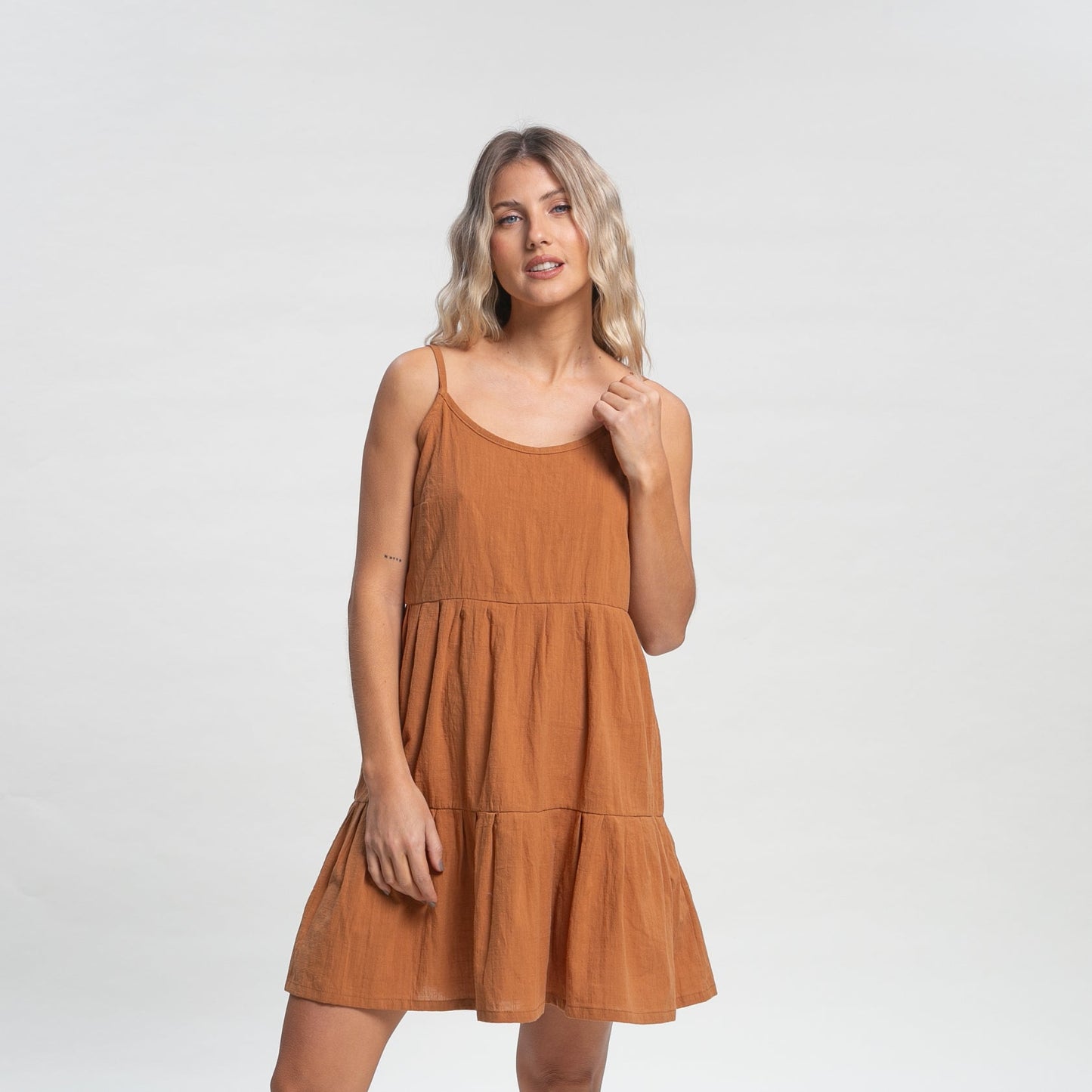 Vestido Heather Slip Cocoa