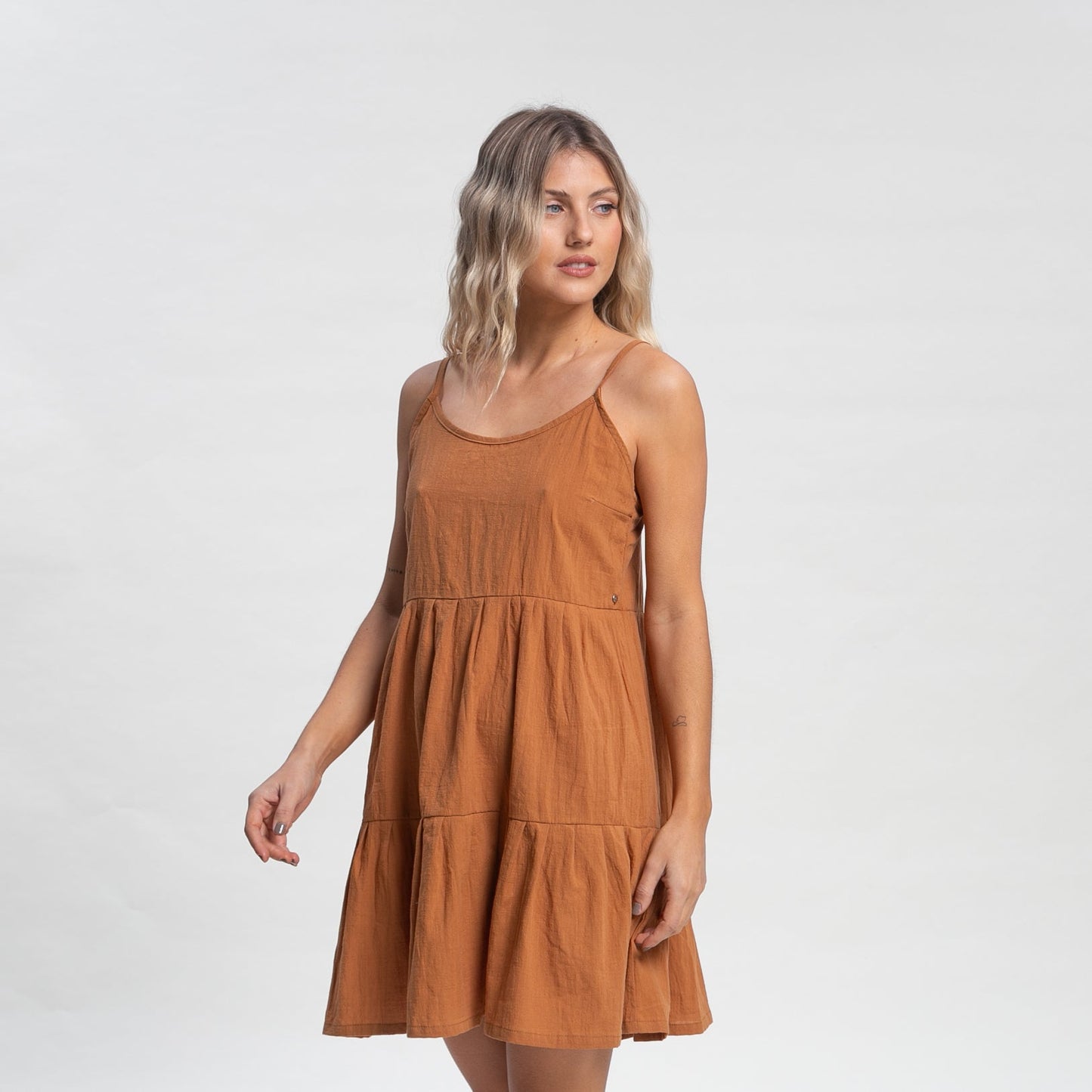 Vestido Heather Slip Cocoa