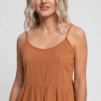 Vestido Heather Slip Cocoa