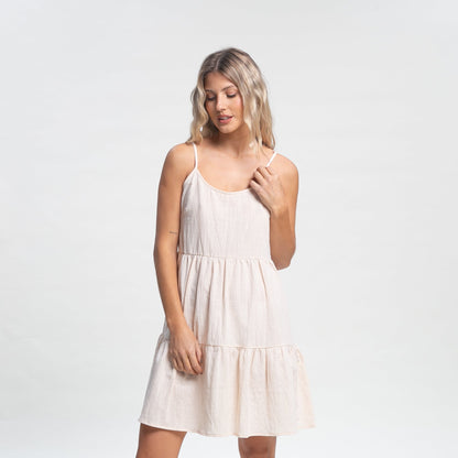 Vestido Heather Slip White