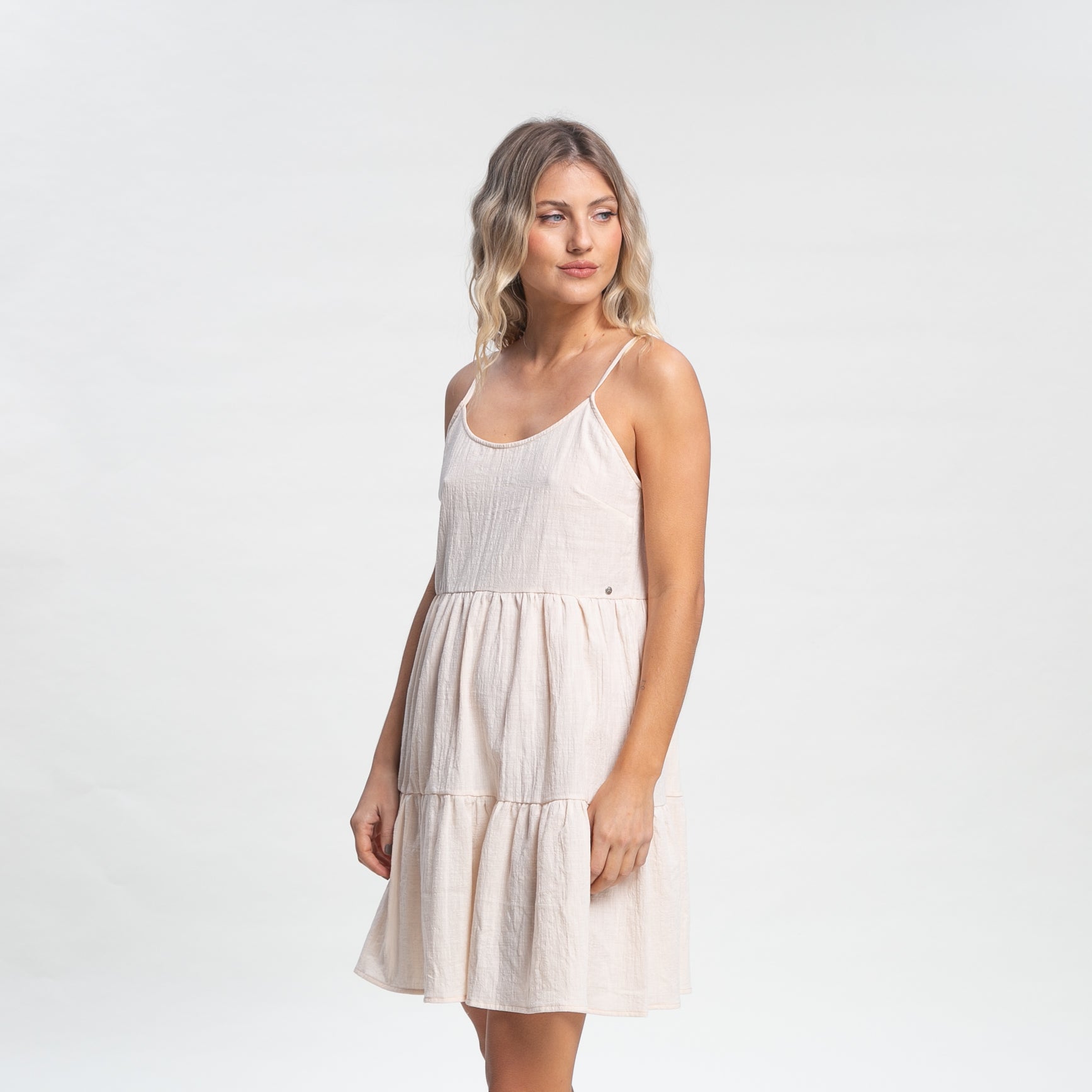 Vestido Heather Slip White