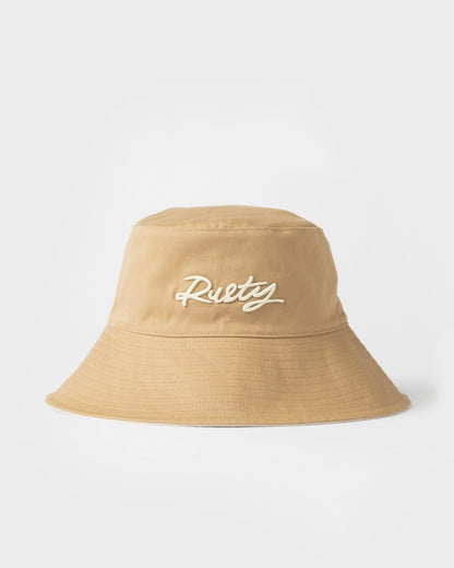 Gorra Crush Reversible Bucket Hat* Light Khaki