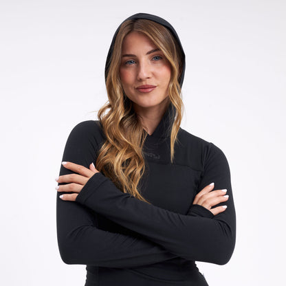 Fashion Top Hide Black